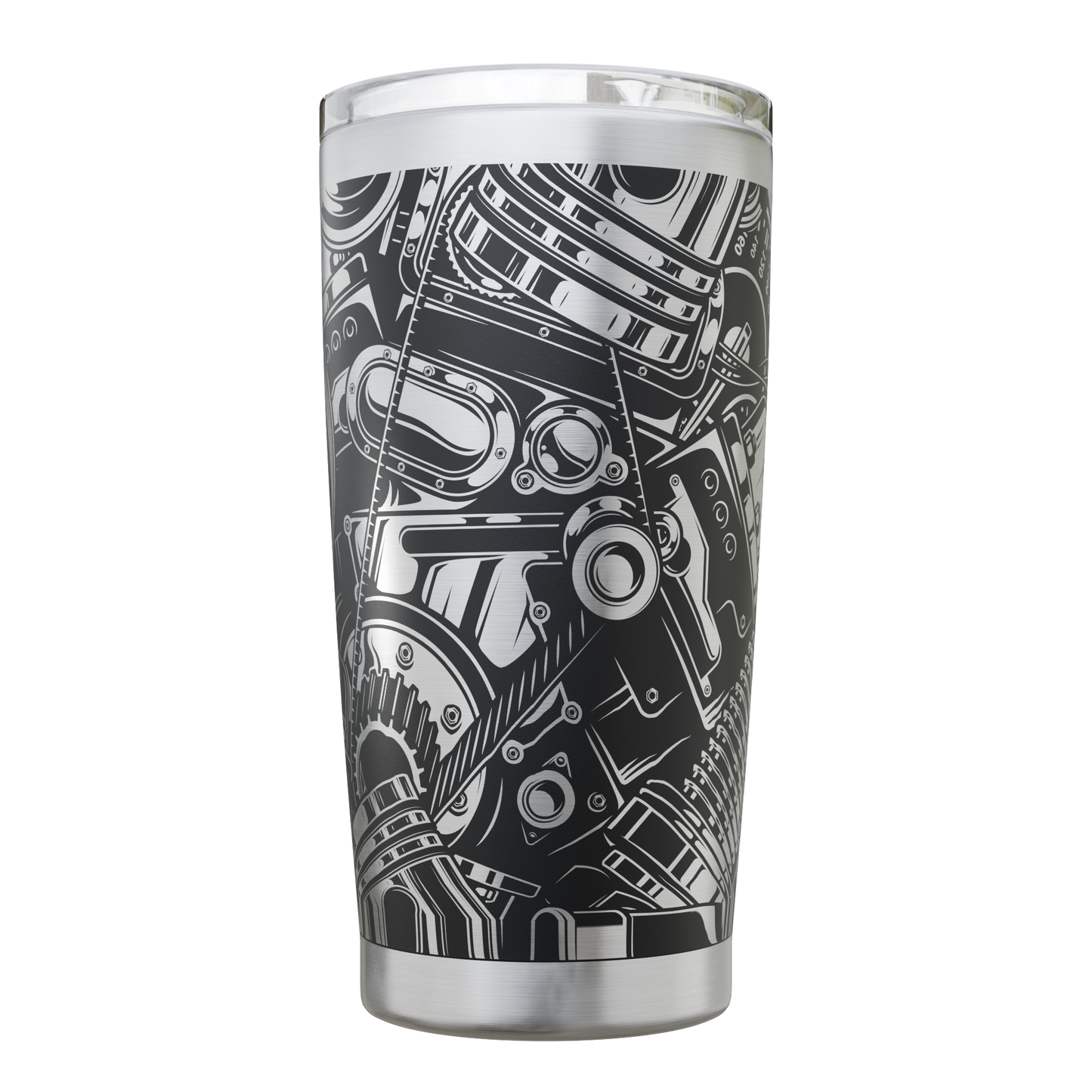 Gearhead Tumbler, 20oz Tumbler Full Wrap