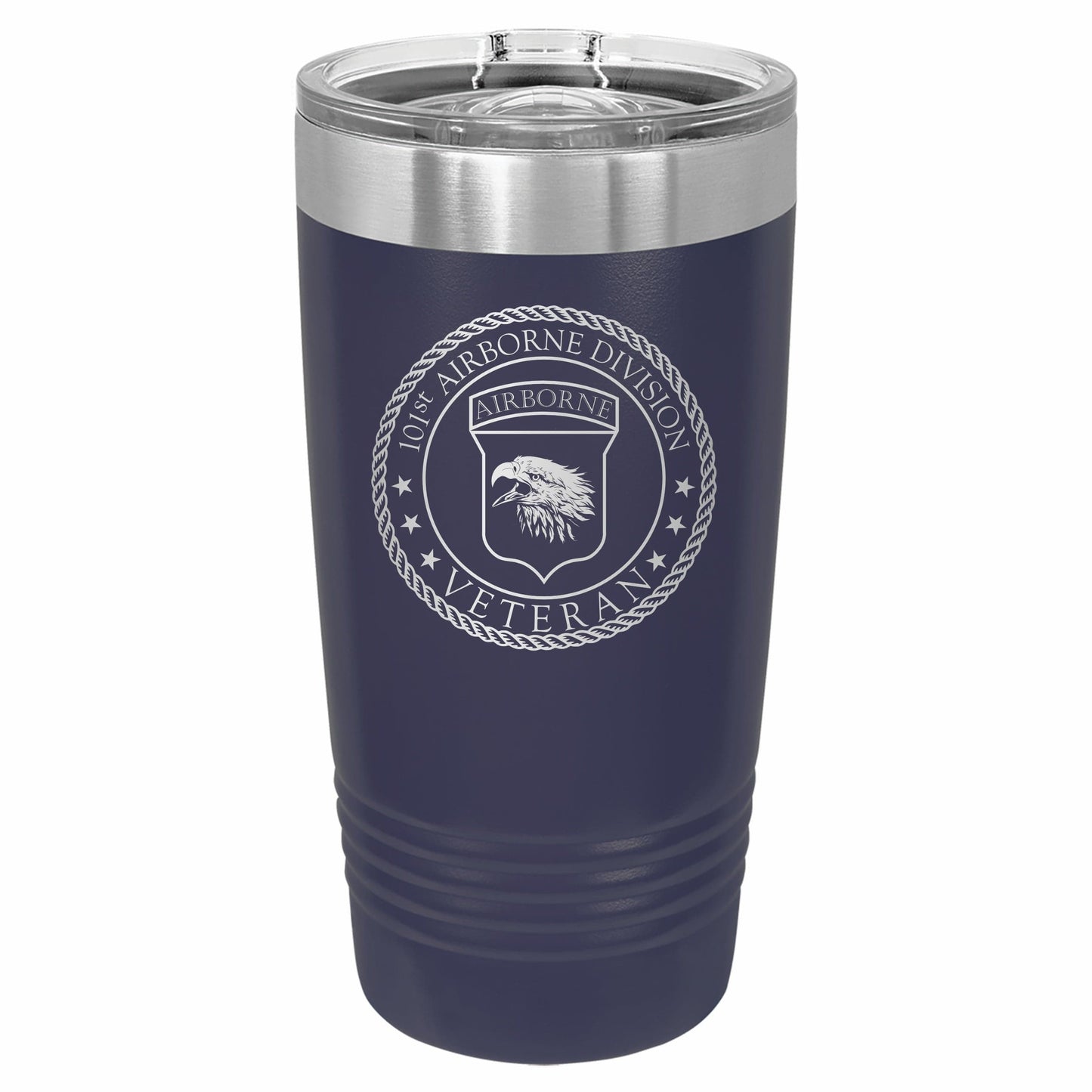 20oz Navy Polar Camel, 101st Airborne Veteran Logo