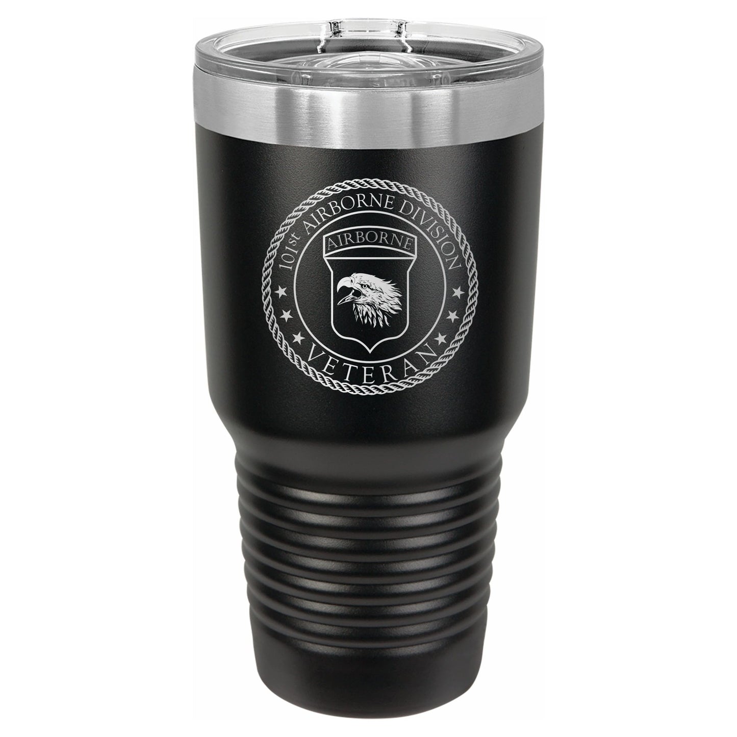 101st Airborne Veteran engraved Tumbler