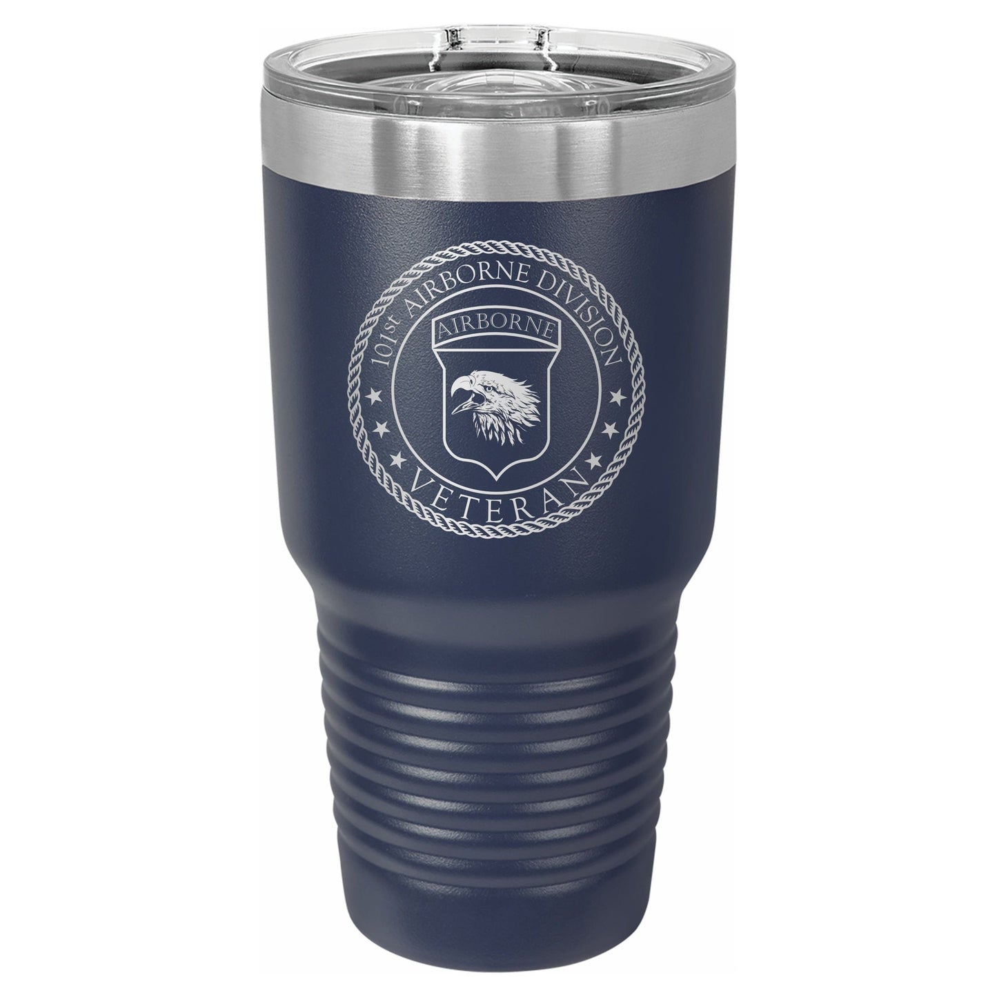 101st Airborne Veteran engraved Tumbler