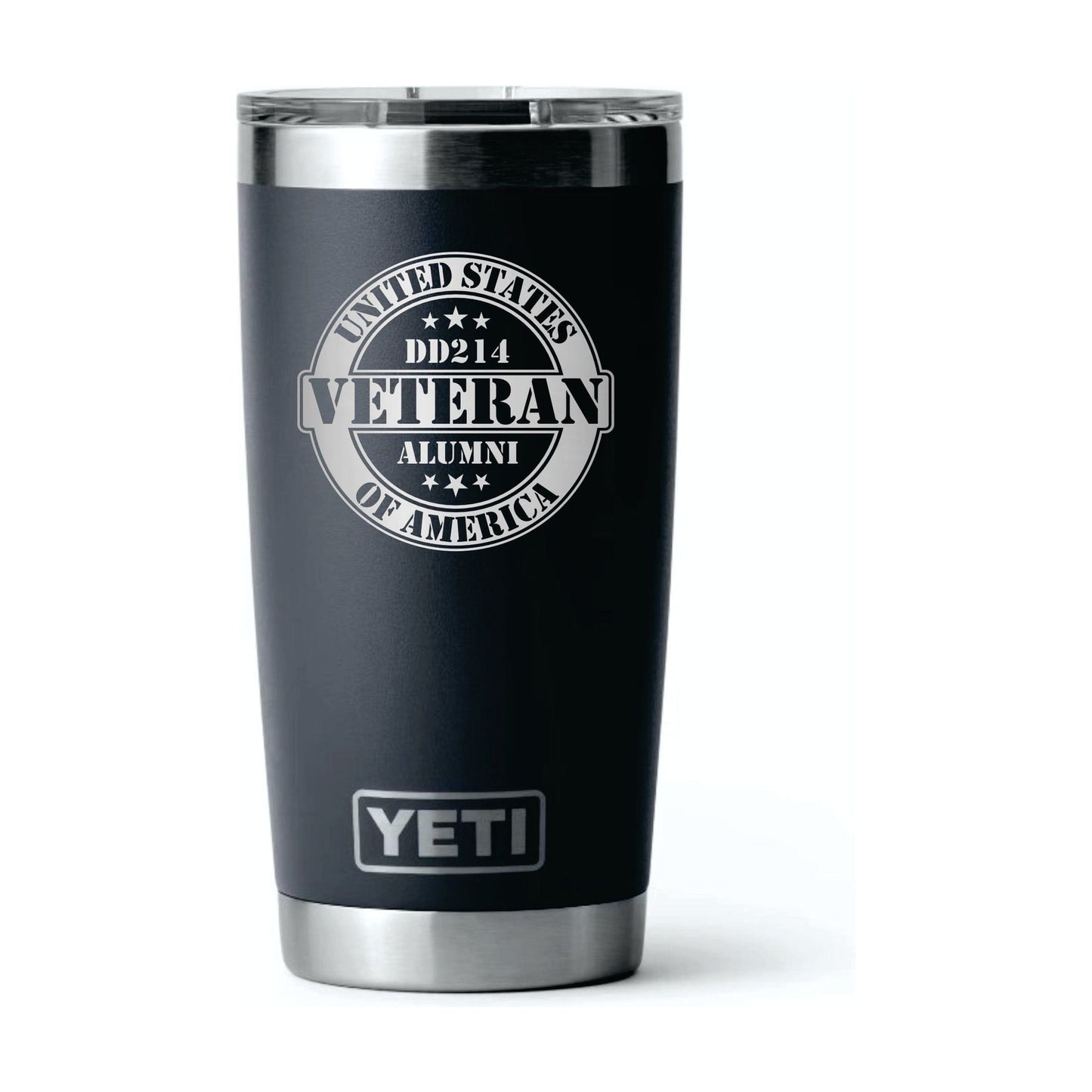 DD214 Veteran Alumni engraved Tumbler