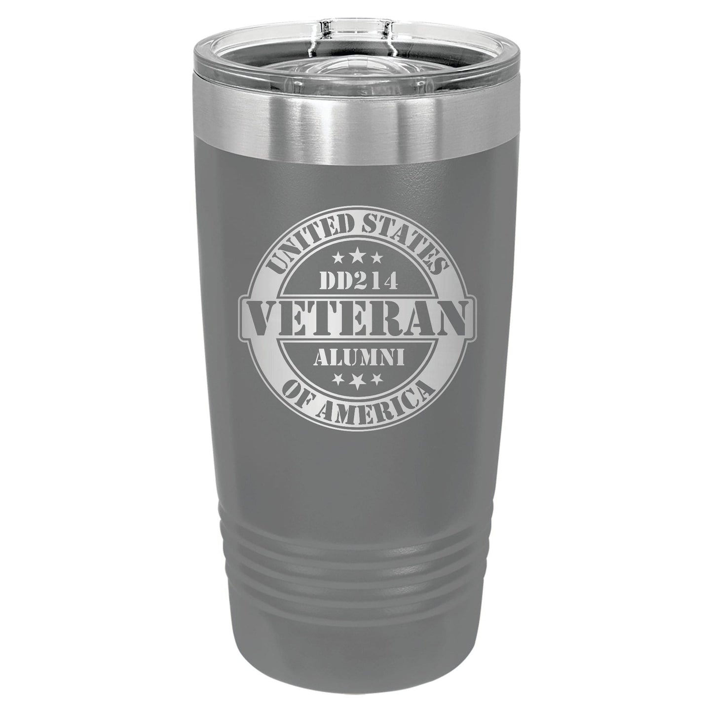 DD214 Veteran Alumni engraved Tumbler