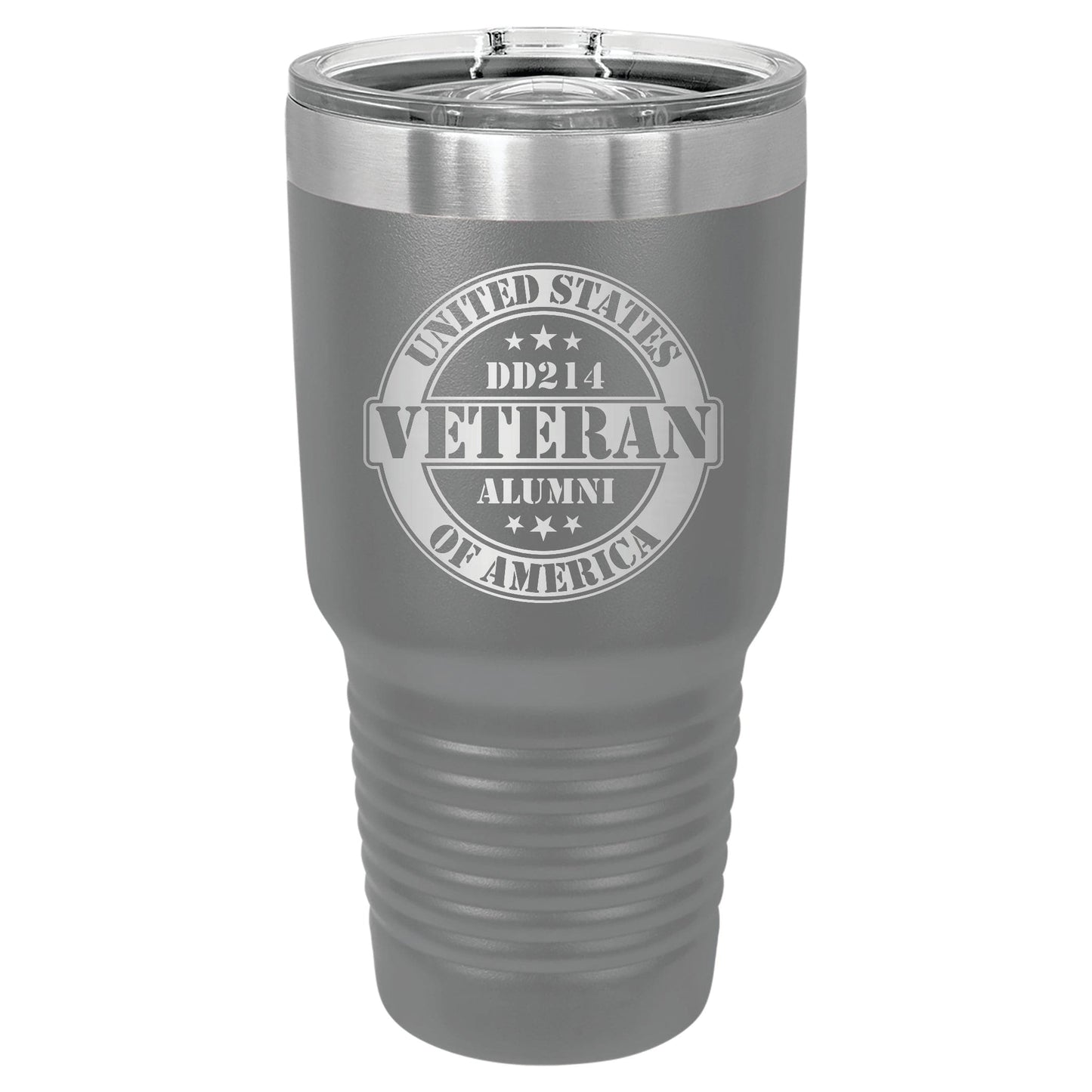 DD214 Veteran Alumni engraved Tumbler