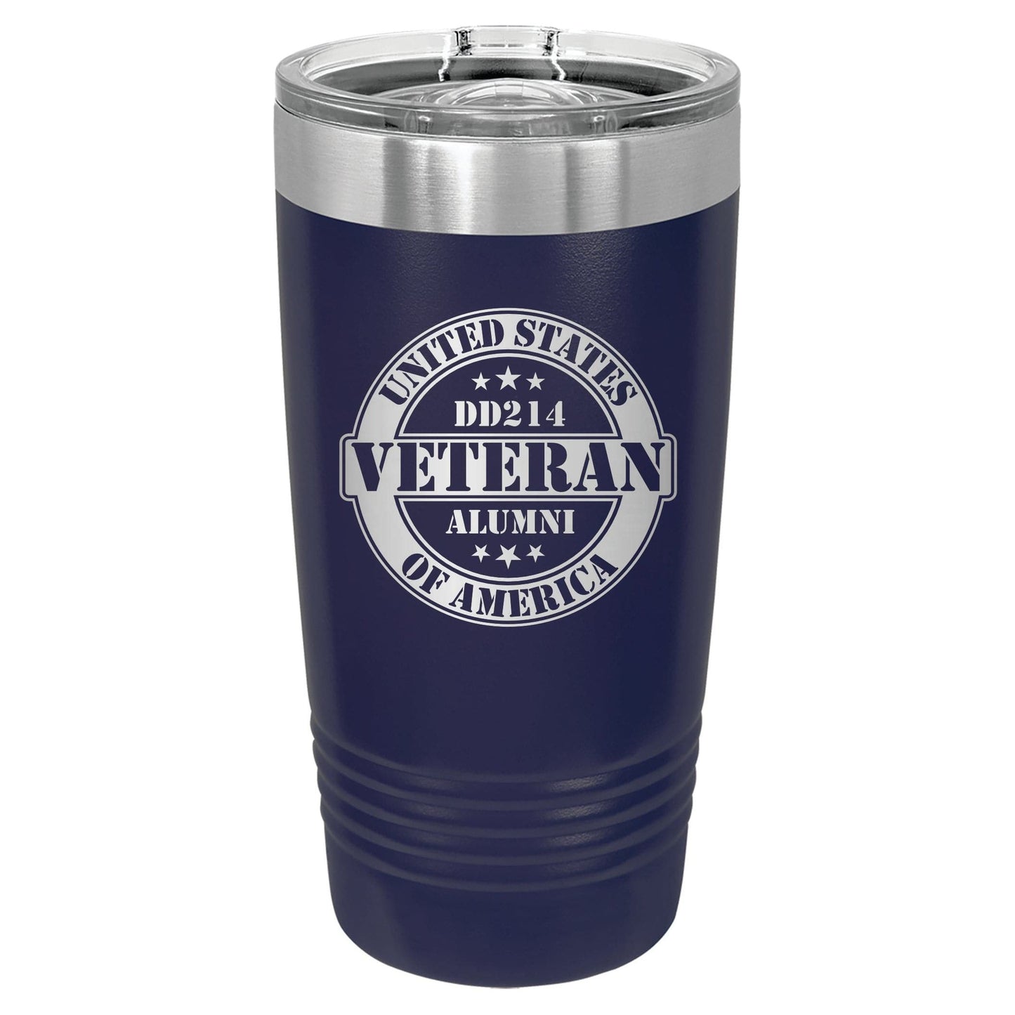 DD214 Veteran Alumni engraved Tumbler