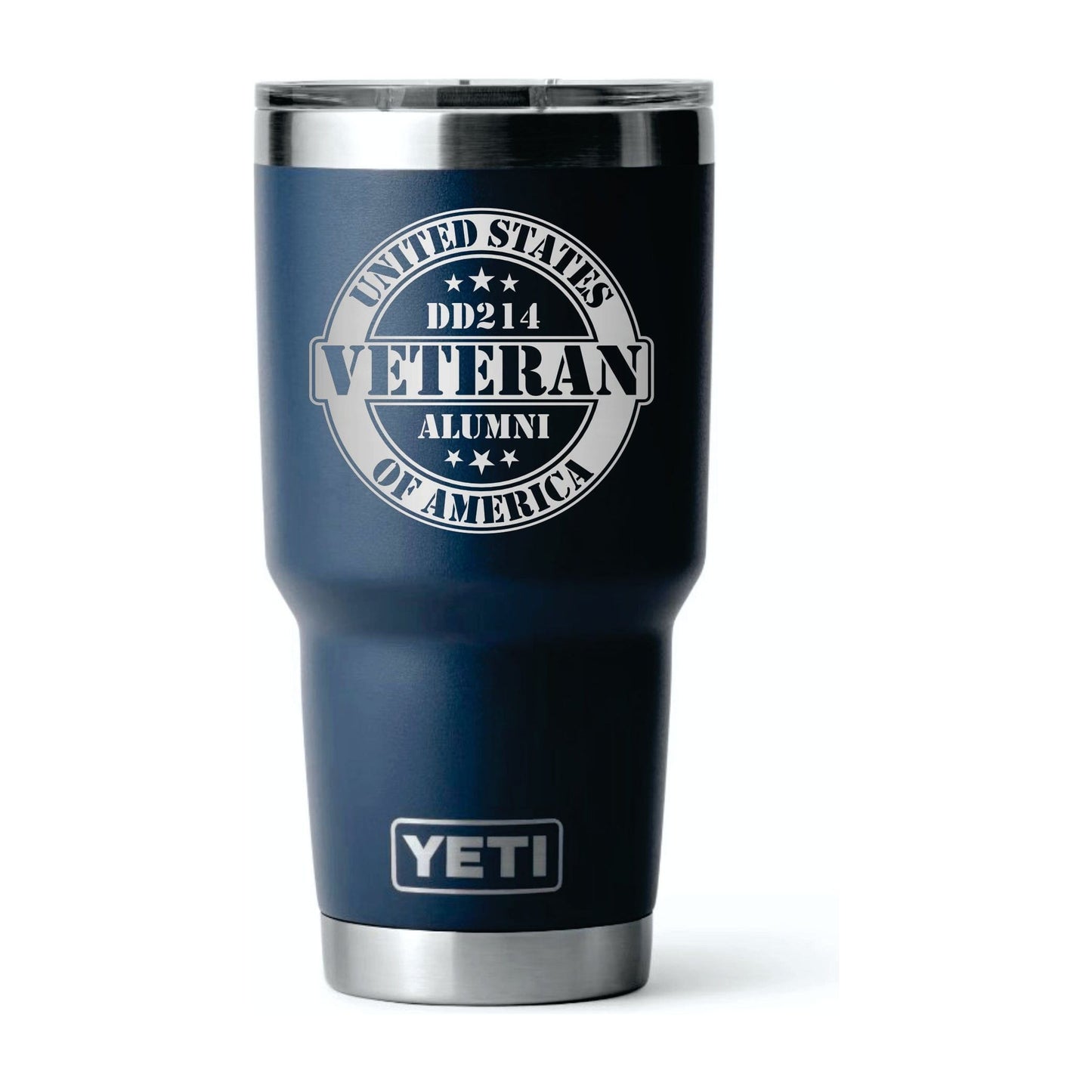 DD214 Veteran Alumni engraved Tumbler