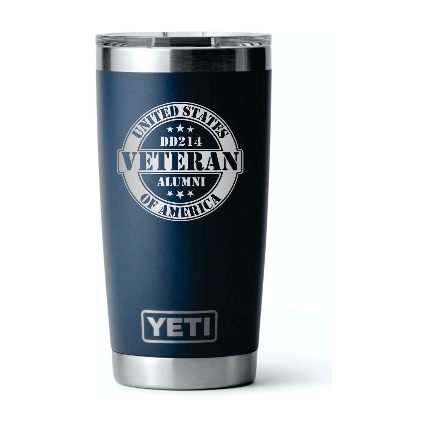 DD214 Veteran Alumni engraved Tumbler