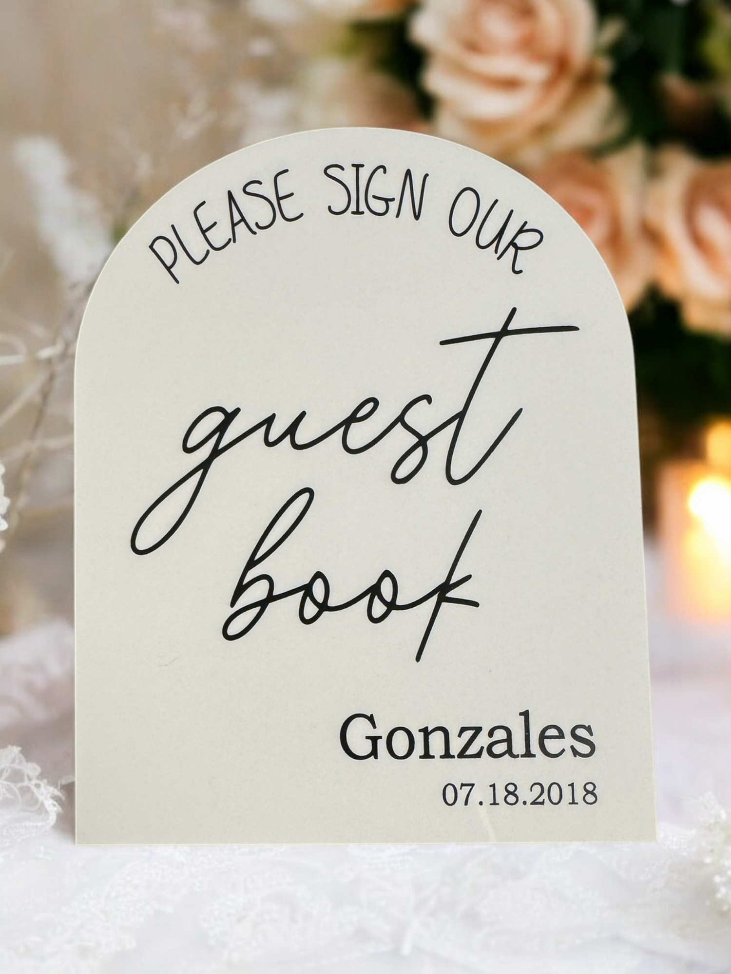 Guest Book Signage