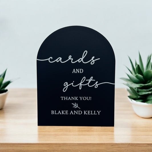 Cards and Gifts Sign, Baby Shower, Weddings, Bridal Shower, Anniversary, Retirement