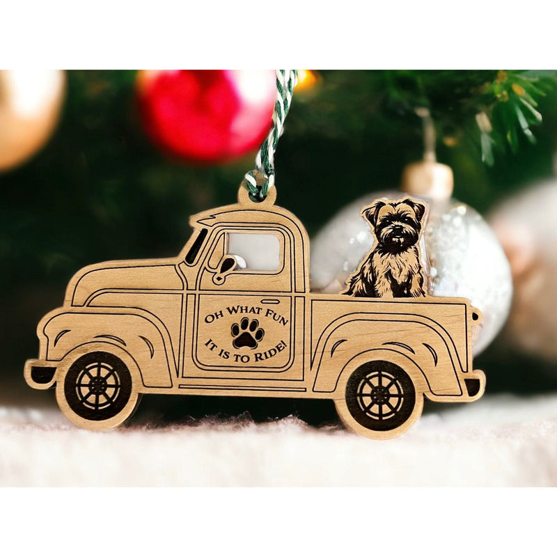 Farm Truck Dog Christmas Ornaments, Adams County SPCA fundraiser