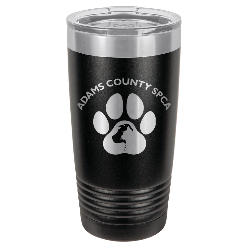 20oz Adams County SPCA Engraved Tumbler