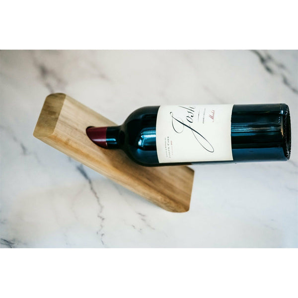 Wood, Popular floating wine bottle holder